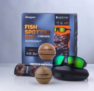 Deeper Sonar Deeper Chirp+ 2 Fish Spotter Kit